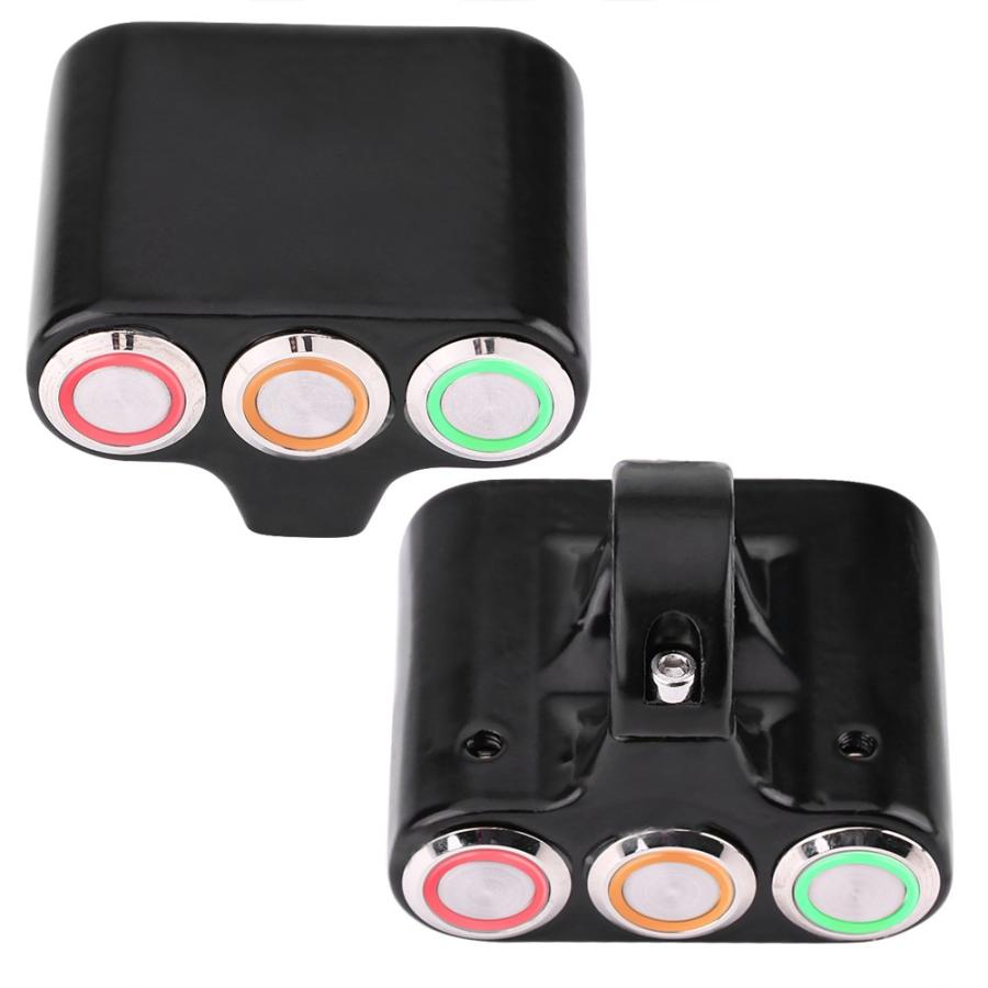 【並行輸入品】Motorcycle Handlebar Control Switch Button 22mm Motorcycle Handlebarの画像