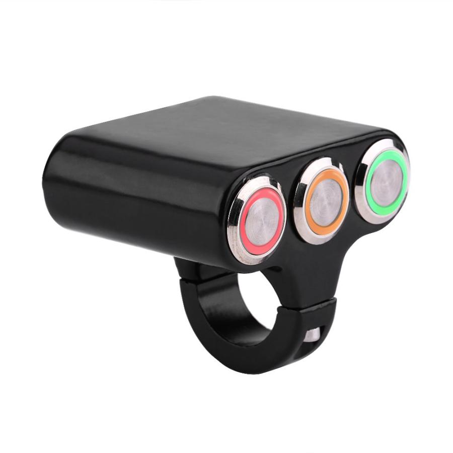 【並行輸入品】Motorcycle Handlebar Control Switch Button 22mm Motorcycle Handlebarの画像