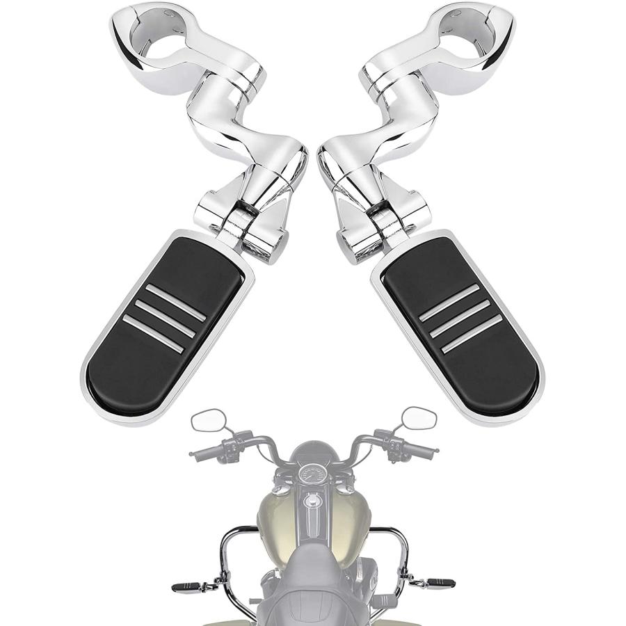 KEMIMOTO Motorcycle Highway Pegs Foot Peg for Street Glide Road King
