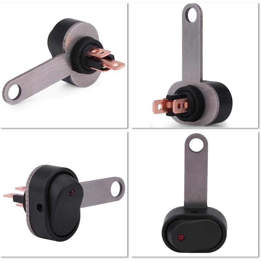 【並行輸入品】Motorcycle Headlight Switch  12V Motorcycle Scooter LED Headlamp Onの画像