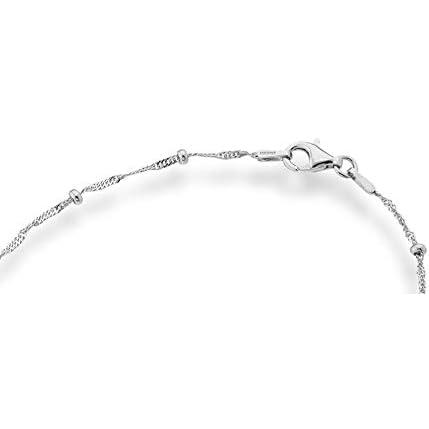 並行輸入品】Miabella 925スターリングシルバー イタリア製 
