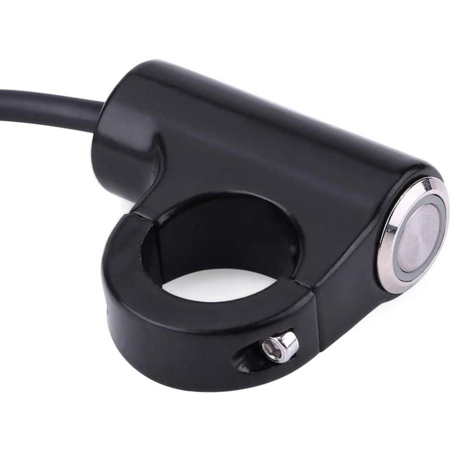 【並行輸入品】Push Button Handlebar Mounting Switch   Motorcycle Handlebar Switchの画像