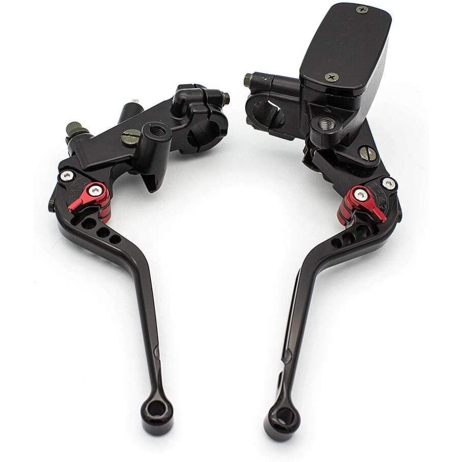 【並行輸入品】LIBEIBEI Motorcycle levers Fit for 125cc-600cc 7/8inch 22MM Motorcyc