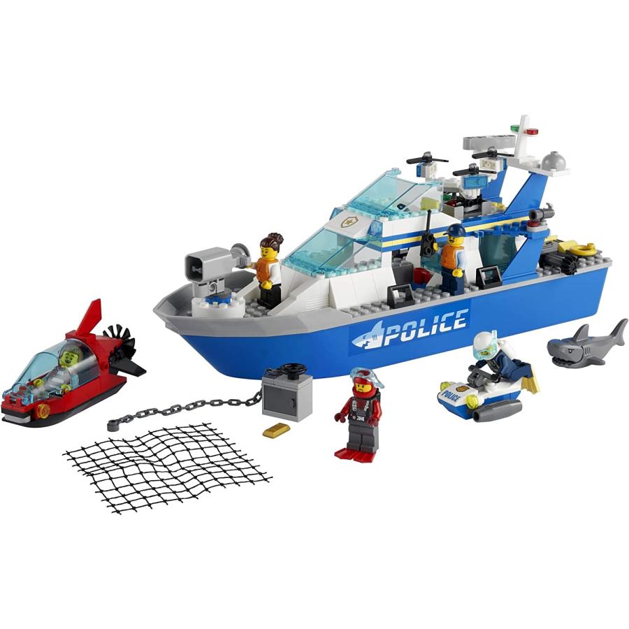 ハンドメイトート　④cancan LEGO（レゴ） 【並行輸入品】LEGO City Police Patrol Boat 60277