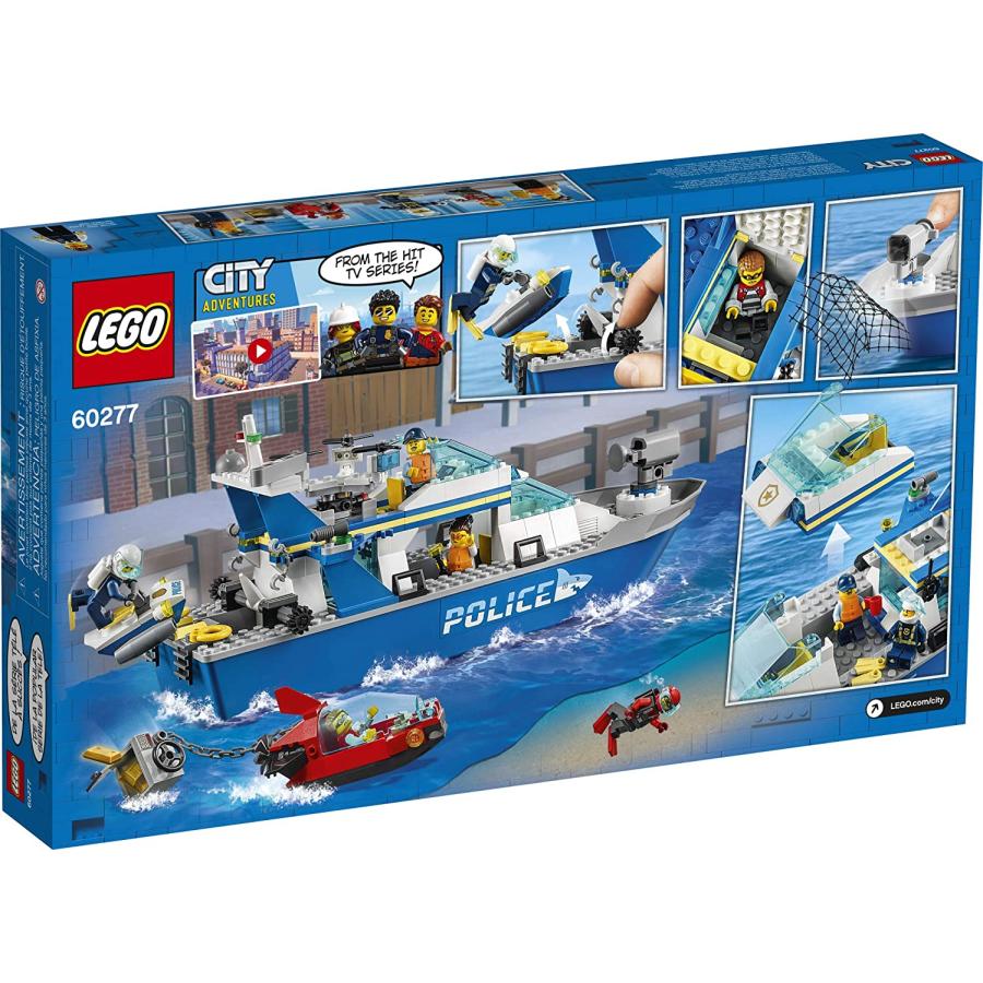 LEGO 【並行輸入品】LEGO City Police Patrol Boat 60277 Building Kit