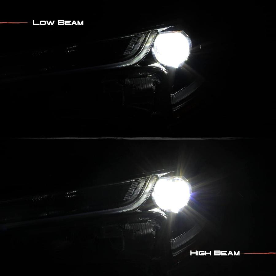 【並行輸入品】AKKON - 2020 2023 トヨタカローラ L/LEモデルLED DRL OEプロジェクターヘッドライトハウジング - 左運転席