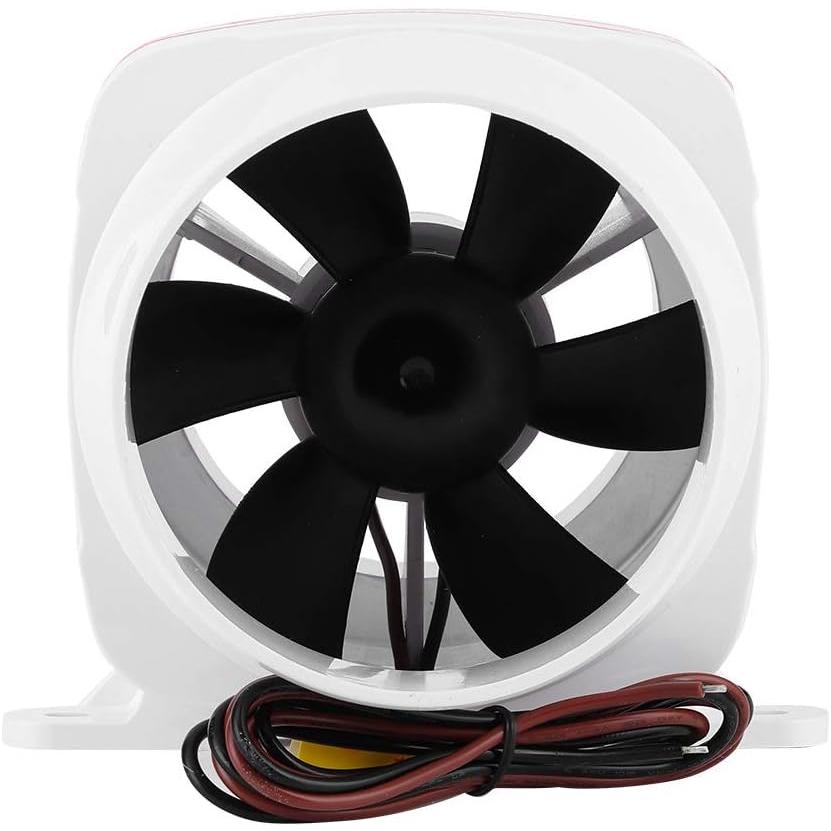 【並行輸入品】4インチ 270CFM ビルジ送風機 12V ホワイト インラインマリンDC電気ファン ボートアクセサリー 内蔵成形マウントブラケットの画像