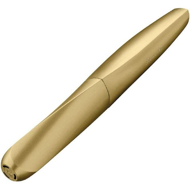 並行輸入品】Pelikan (ペリカン) Twist P457/M ピュアゴールド 万年筆