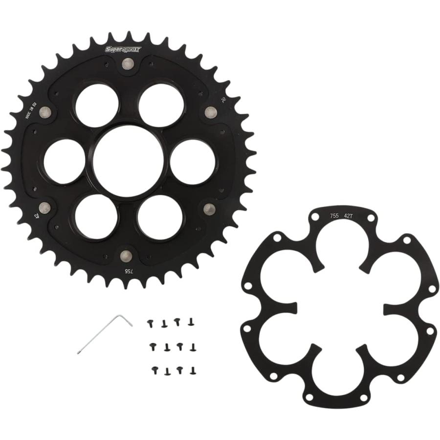 並行輸入品】New Supersprox Ducati Edge Kit (RSA-755-42-KIT