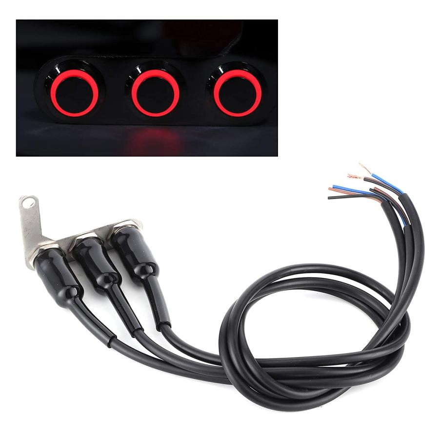 【並行輸入品】Motorcycle Handlebar Switch  Qiilu Motorcycle Headlight Switch  Motoの画像