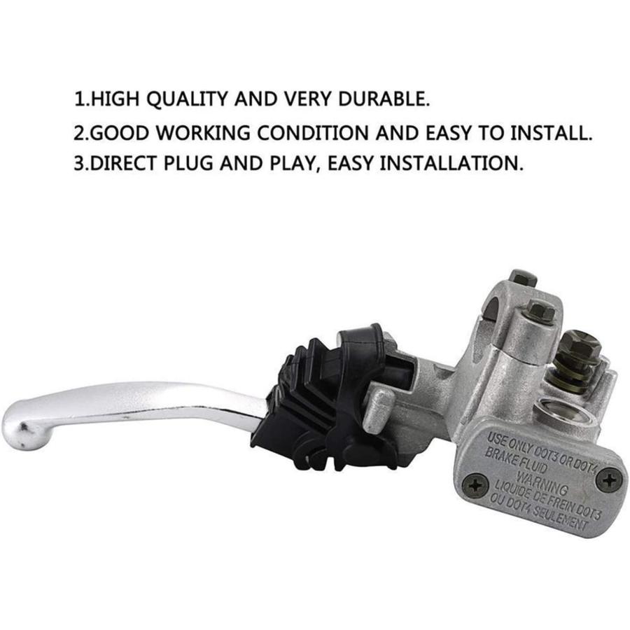 【並行輸入品】Front Brake Master Cylinder Lever Perch for Cr125R Cr250R Cr500R Crf