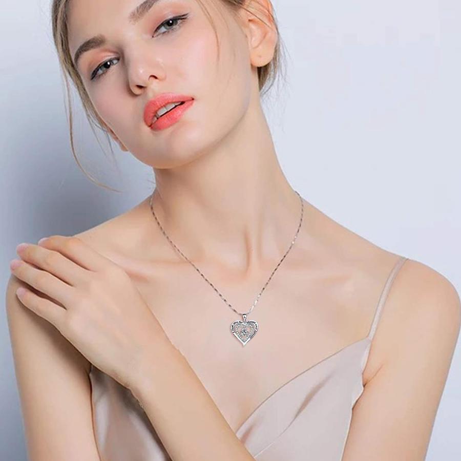 【並行輸入品】Samity ハートネックレス レディース I Love You for Always and Forever ネックレス ジュエリー_5