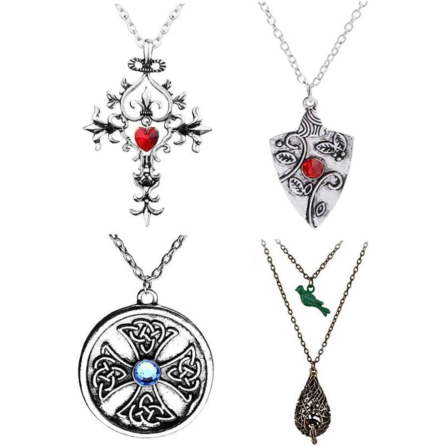 並行輸入品】4個セット 吸血鬼日記 商品ネックレスセット エレナ