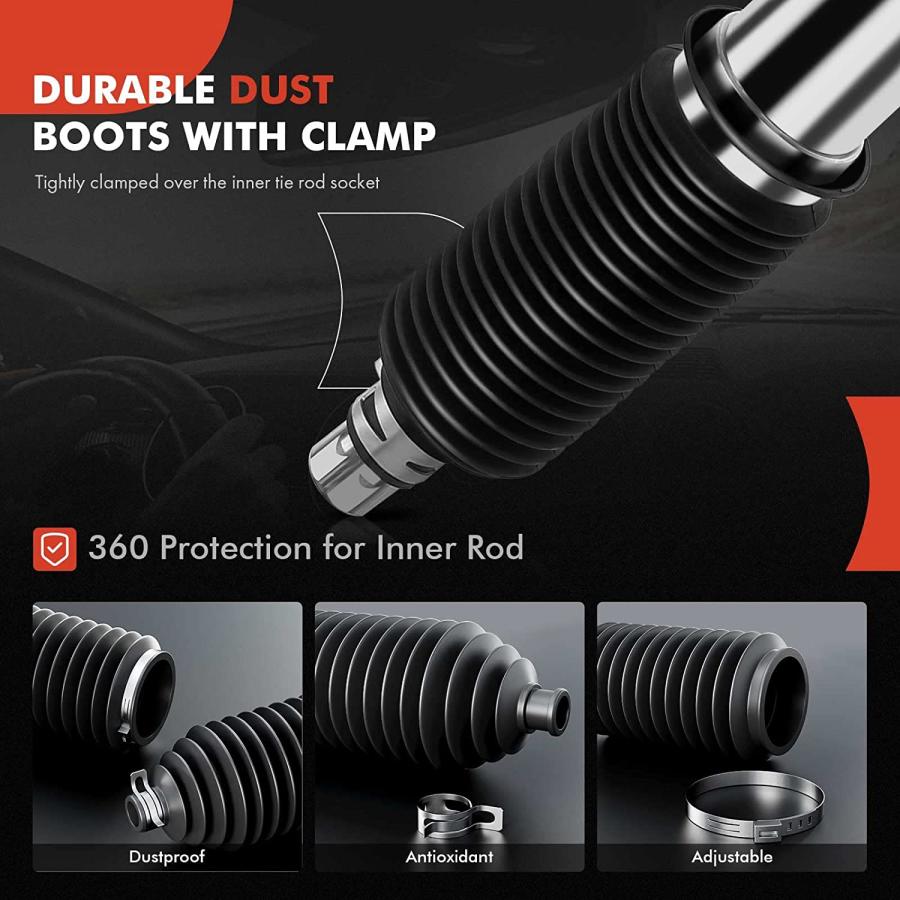 【並行輸入品】A-Premium Power Steering Rack and Pinion Assembly  with Bootの画像