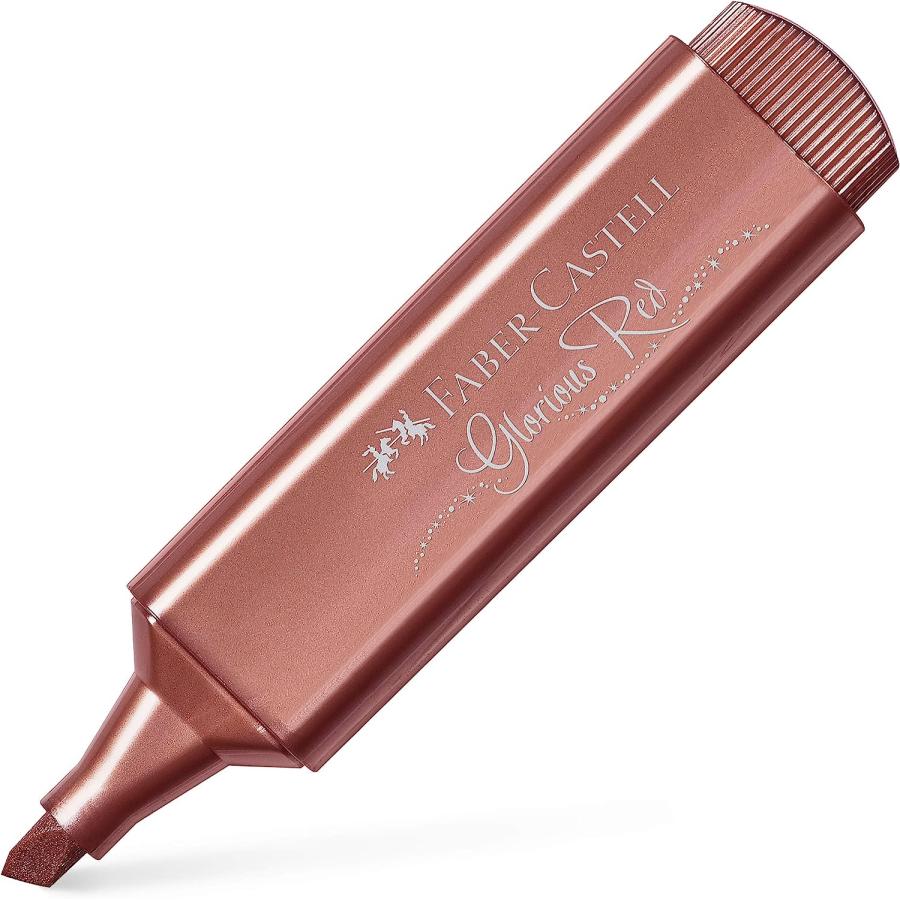 並行輸入品】Faber-Castell メタリック蛍光ペンセット グリッター蛍光