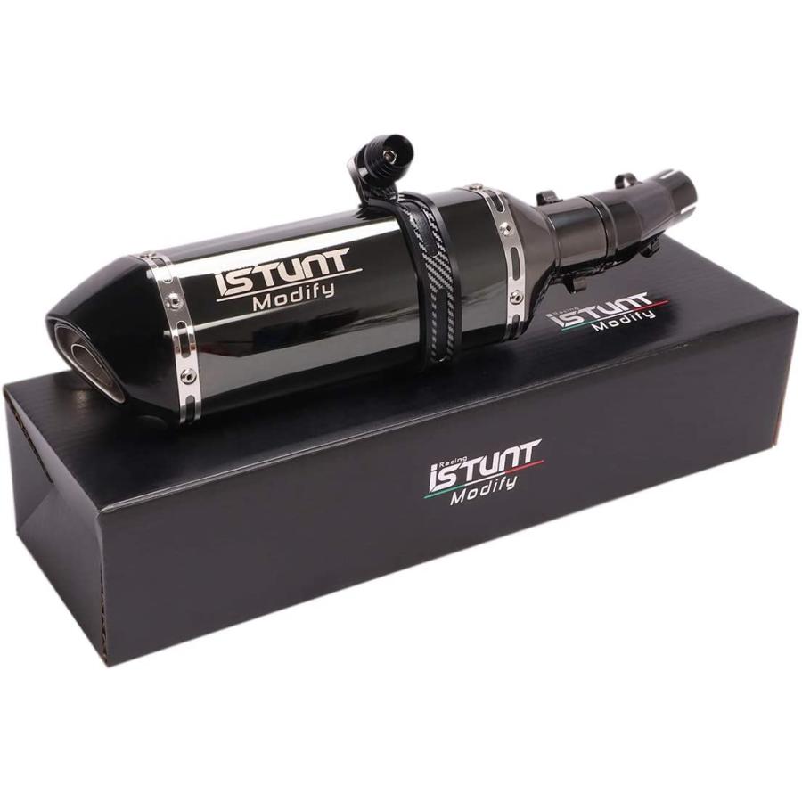 並行輸入品】ISTUNT オートバイ スリップオン ハーフ排気