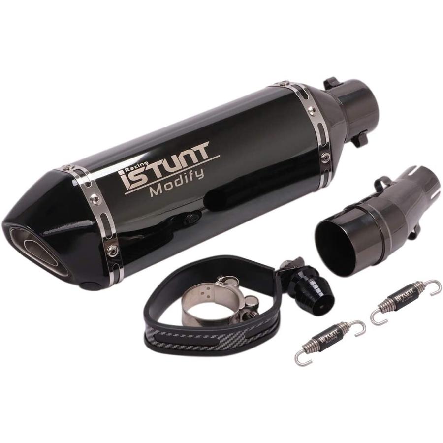 ISTUNT オートバイ スリップオン ハーフ排気システム マフラー ISTUNT オートバイ スリップオン ハーフ排気システム マフラー