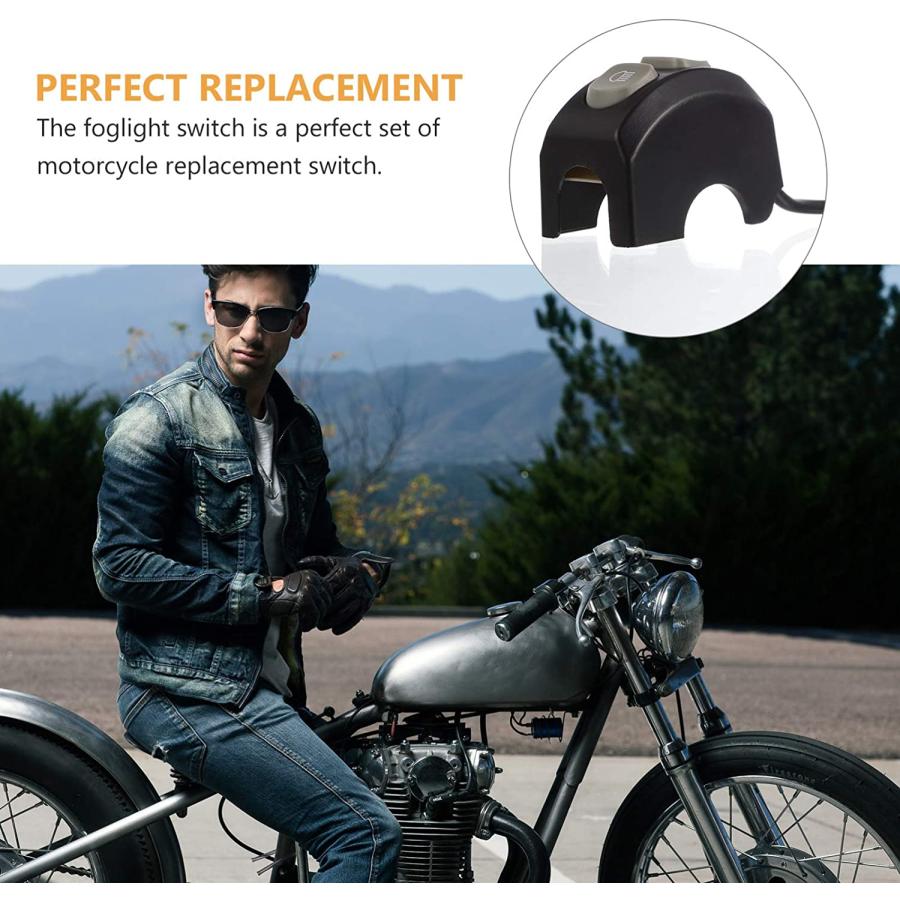 【並行輸入品】VICASKY Switcheroo Motorcycle Handlebar Switch On Off Button Plasticの画像