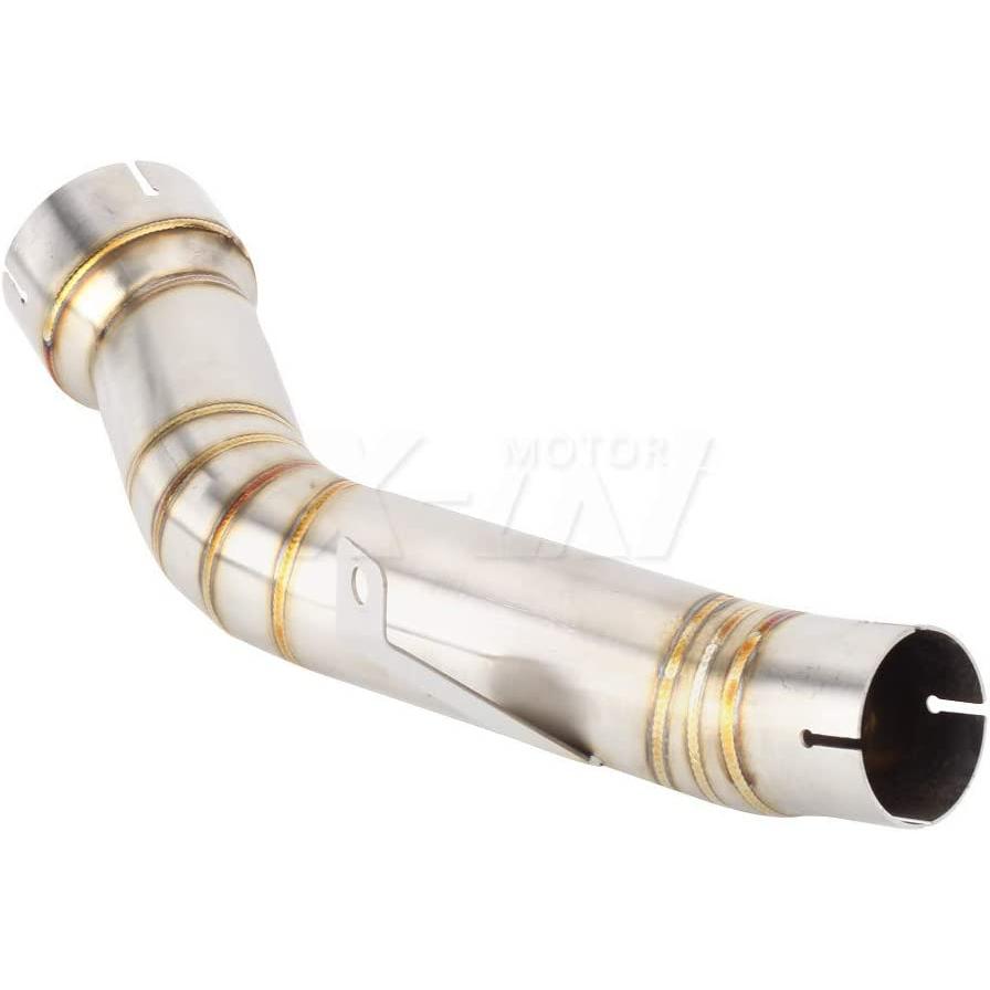 【並行輸入品】KYN Motorcycle Exhaust Muffler Mid Link Pipe for Kawasaki VERSYS 100_6