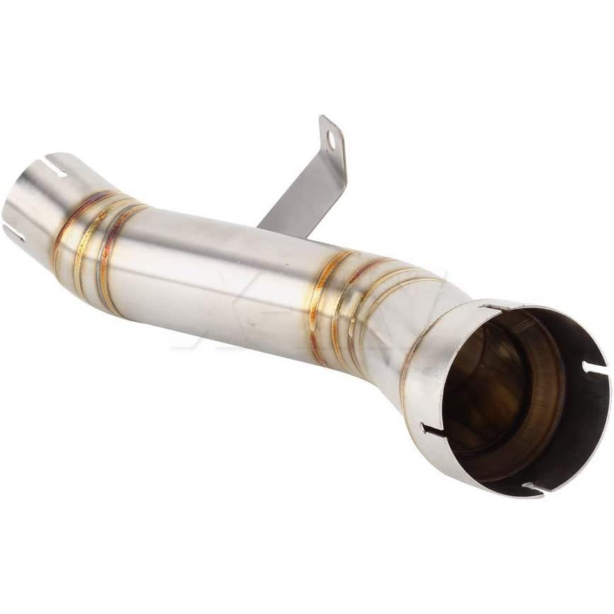 【並行輸入品】KYN Motorcycle Exhaust Muffler Mid Link Pipe for Kawasaki VERSYS 100_7
