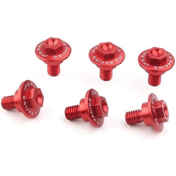 【並行輸入品】Three T CNCフロントフォークガードボルト ネジ オートバイアクセサリー ホンダ CR 125 250 1997-2007、CR