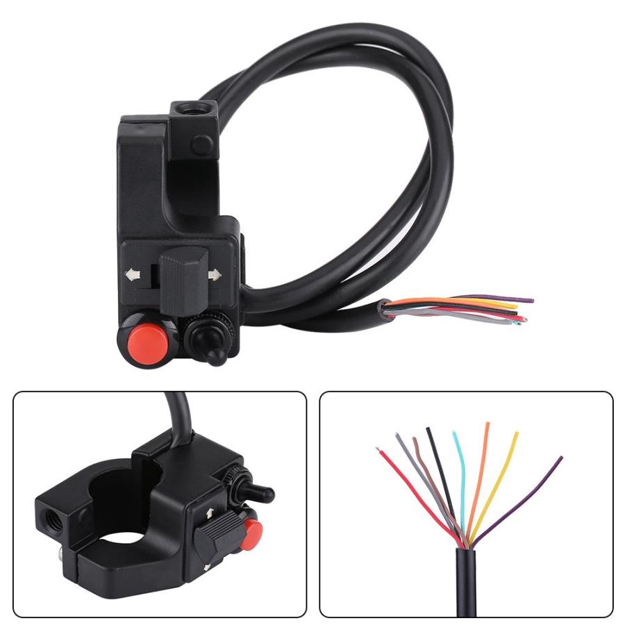 【並行輸入品】Motorcycle Handlebar Switch 22mm Horn Turn Switch Motorcycle ATV Hanの画像