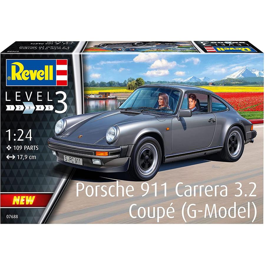 ドイツレベル 1/24 ポルシェ911 G クーペ プラモデル 07688 並行 ドイツレベル 1/24 ポルシェ911 G クーペ プラモデル 07688 並行