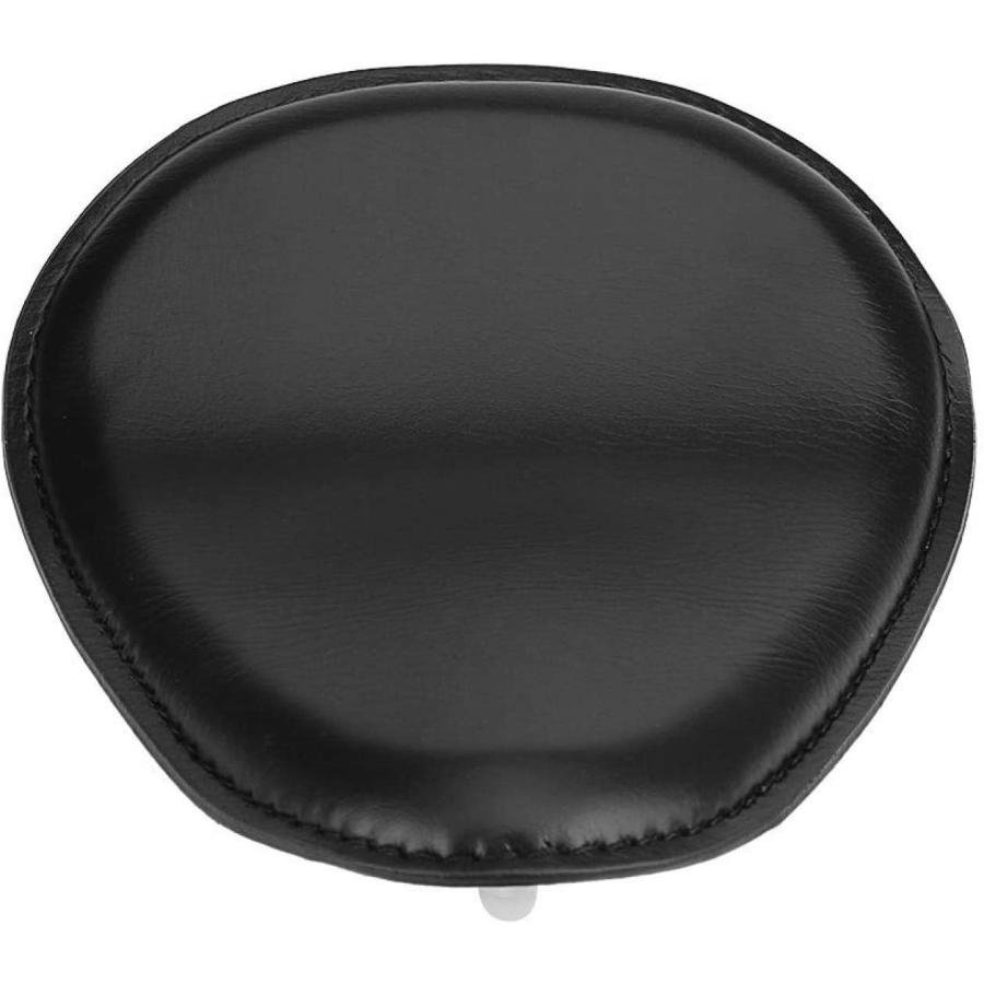 【並行輸入品】Springs  3inch Motorcycle Solo Seat Spring Seat Black Leather Solo Sの画像