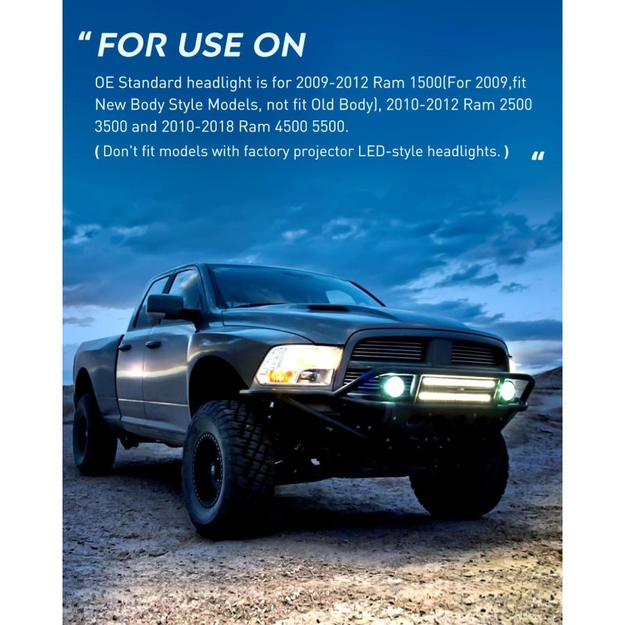 【並行輸入品】Nilight ヘッドライトアセンブリ 2009 2010 2011 2012 2013 2014 2015 2016 2017 201