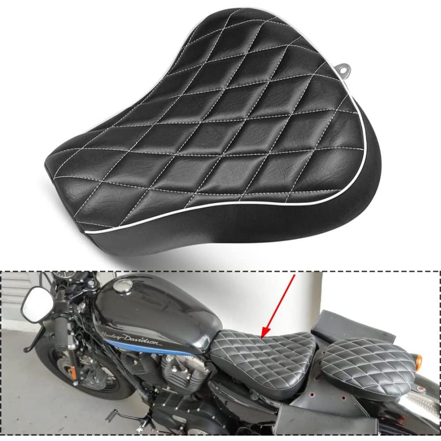 並行輸入品】HIYOYO オートバイフロントドライバーライダーソロシート