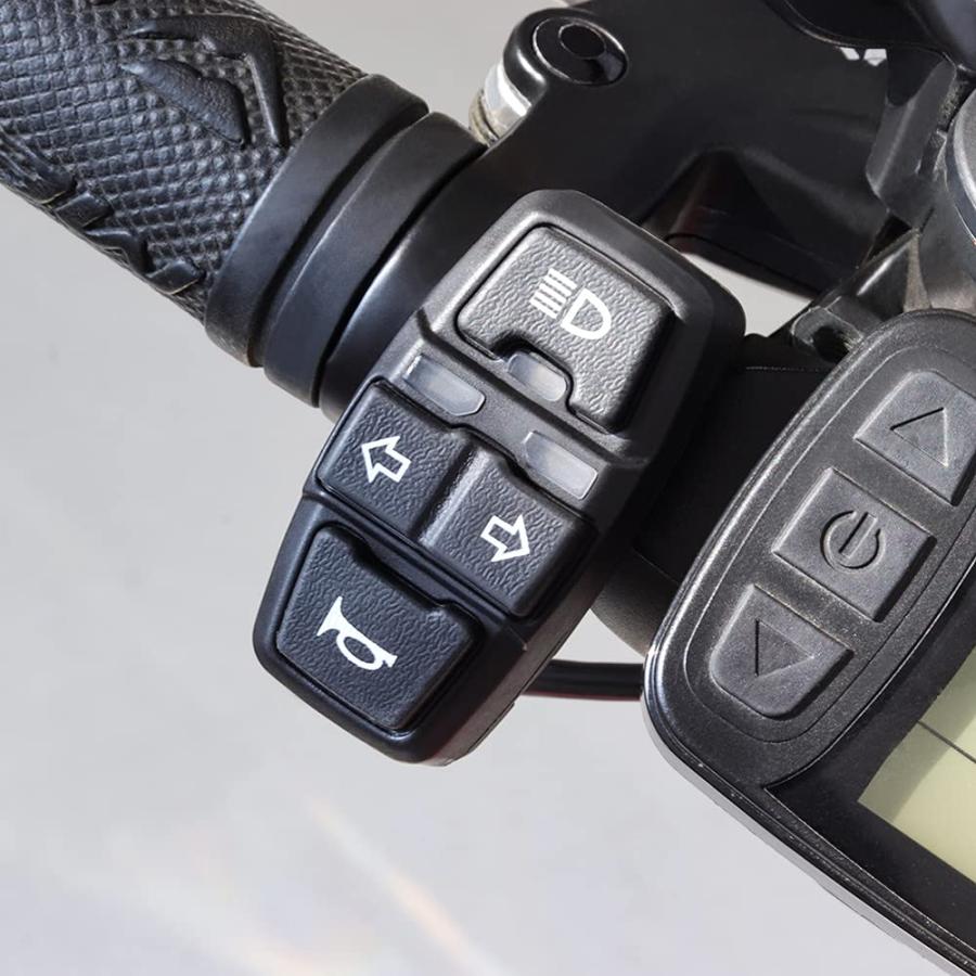 【並行輸入品】Motorcycle Head Light Turn Switch  Motorcycle Headlights Horn Turn Oの画像