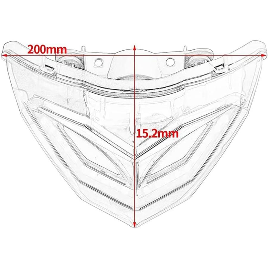 【並行輸入品】Pevolgen Motorcycle LED Tail Lights Brake Rear Turn Signals Integrat_7