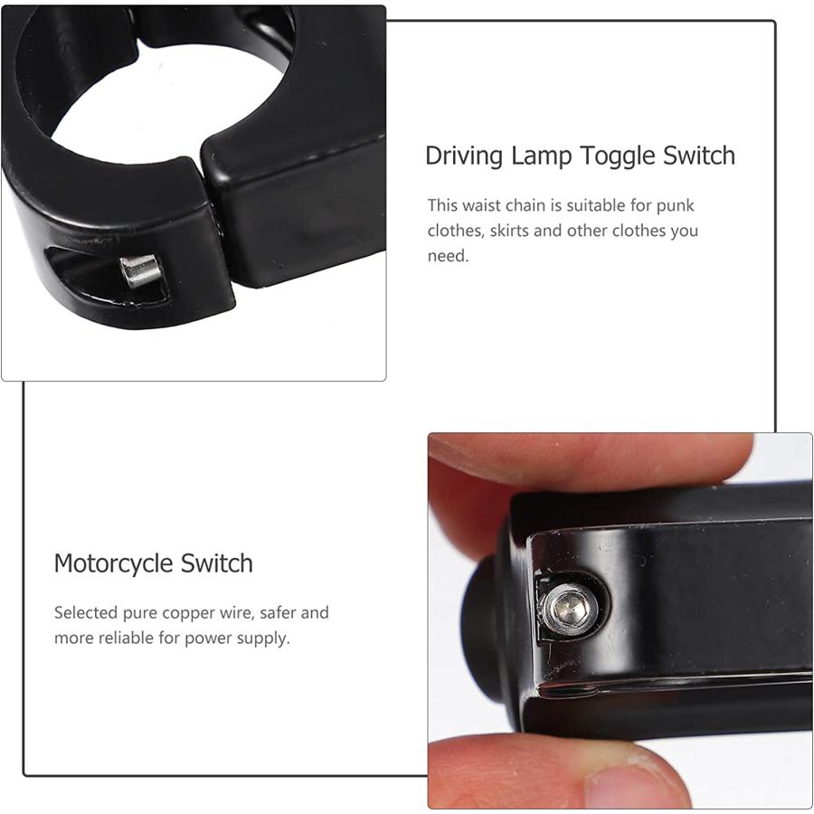 【並行輸入品】FAVOMOTO Headlight Switch Motorcycle Handlebar Light Switch 22MM Hanの画像