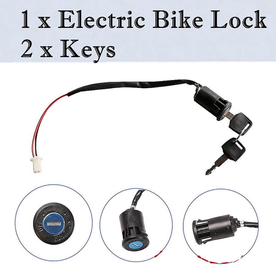 【並行輸入品】TDPROMOTO Ignition Key Switch ATV Moped Go Kart Electric Motorcycleの画像
