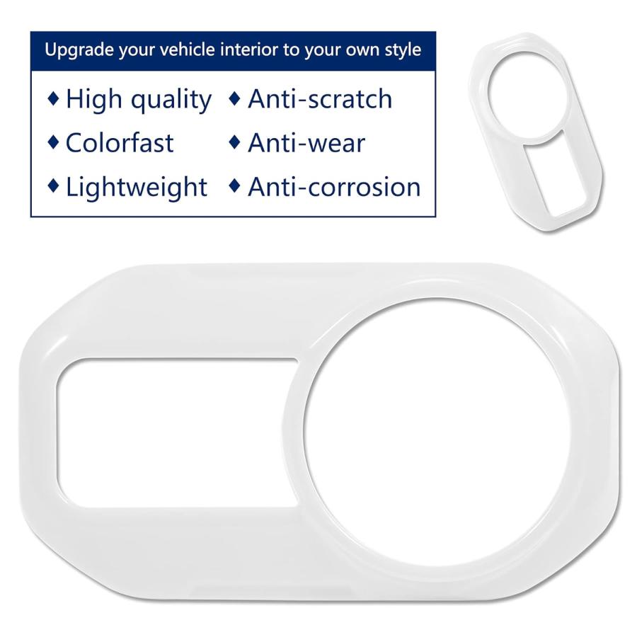 【並行輸入品】YOOWEE Headlight Switch Button Cover Accessories Trim Interior Decor