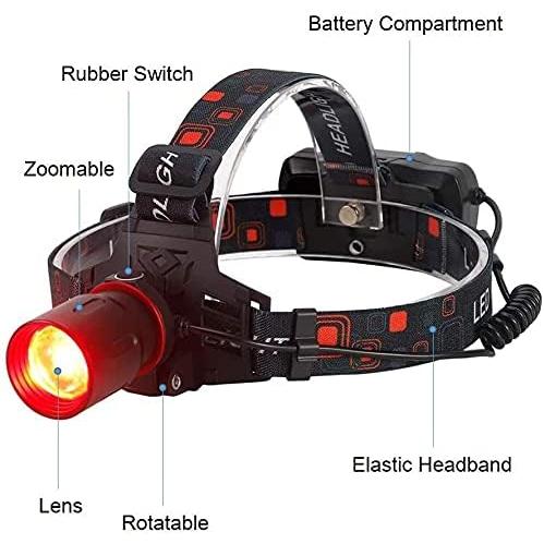 【並行輸入品】BESTSUN LED Red Hunting Headlamp  Tactical XM-T6 LED Red Headlight R_2