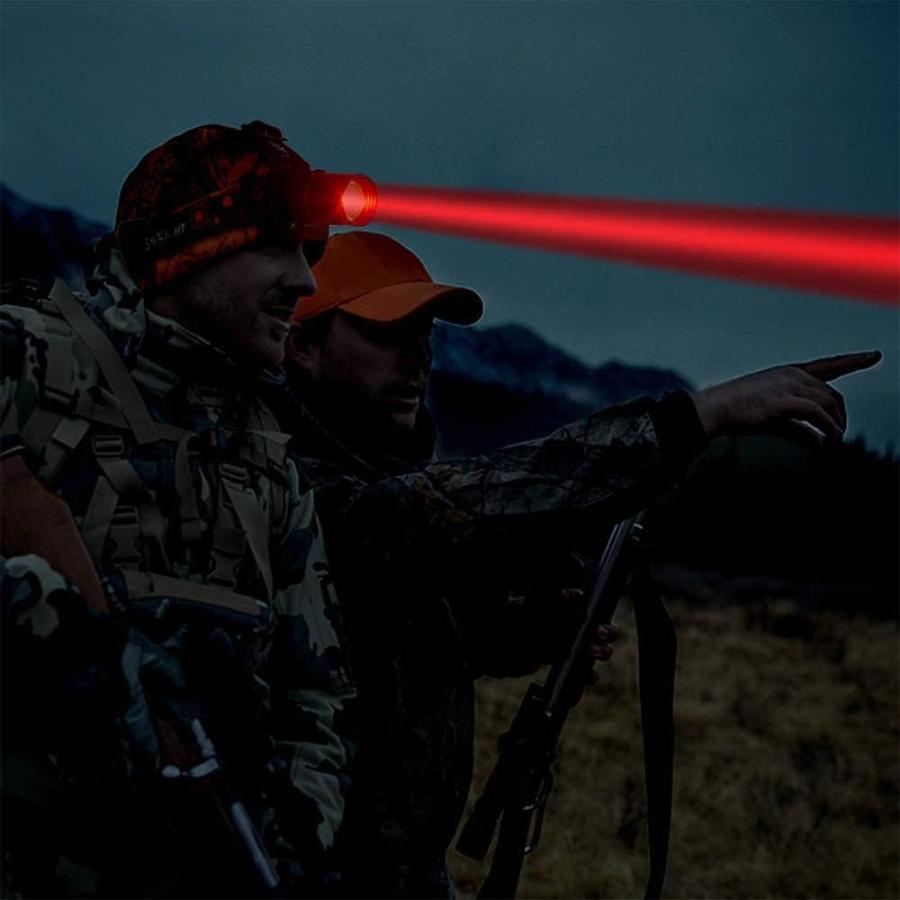 【並行輸入品】BESTSUN LED Red Hunting Headlamp  Tactical XM-T6 LED Red Headlight R_7