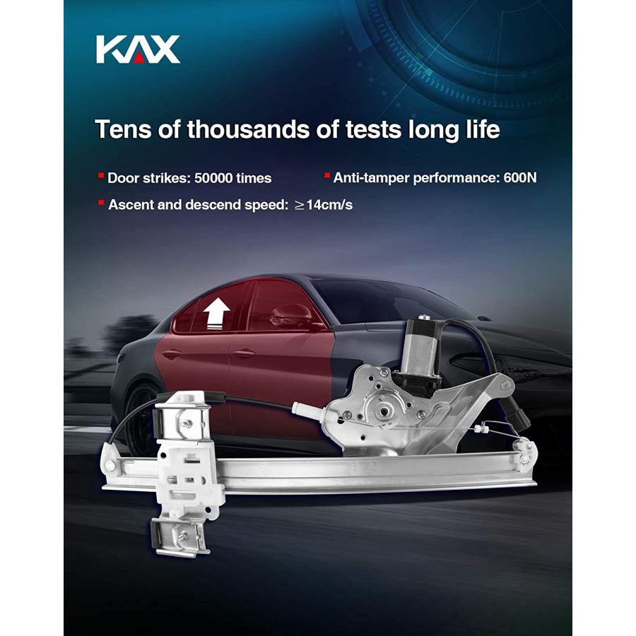 【並行輸入品】KAX 741-761 Power Window Motor and Regulator Assembly Front_4