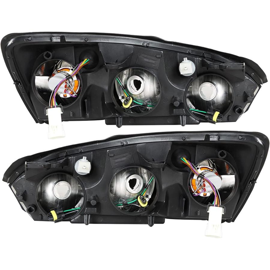 【並行輸入品】LABLT ヘッドライト 交換用 2004 2005 2006 2007 2008 Chevy Malibu SS ヘッドライトペア 左_4