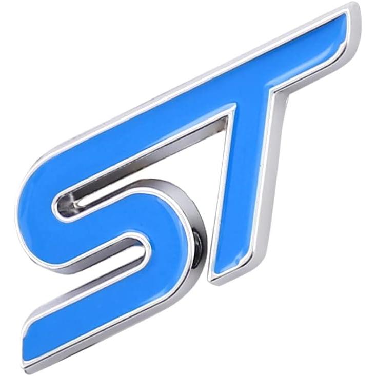 Car & Truck Emblems & Ornaments For Toyota 2-Piece Blue Metal Turbo ...