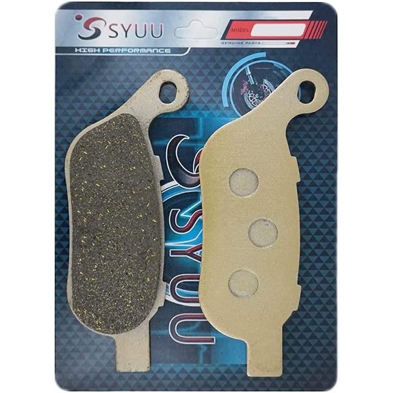 【並行輸入品】SYUU Motorcycle Replacement Front Rear Brake Pads Brakes compatible