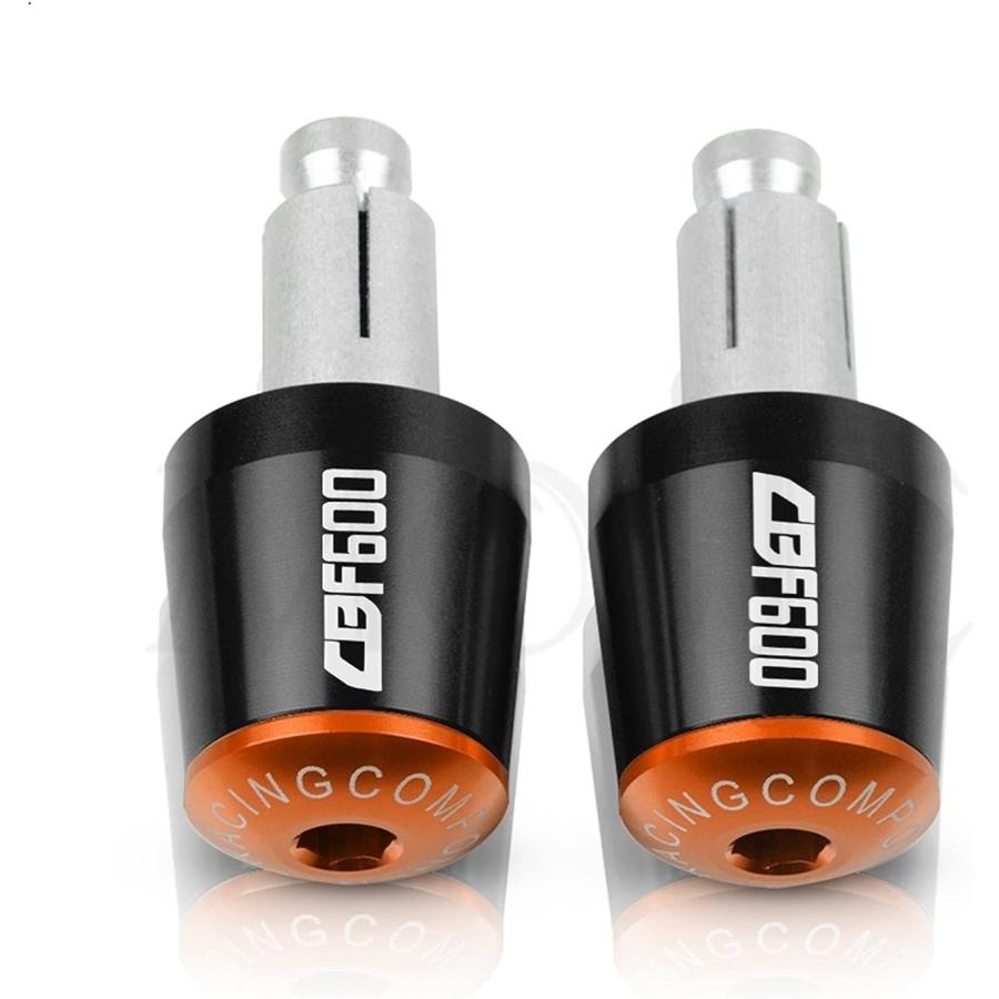 Poignées Universelles Moto 22mm NICOLIE Avec Embouts Et Bouchons Slider - Noir