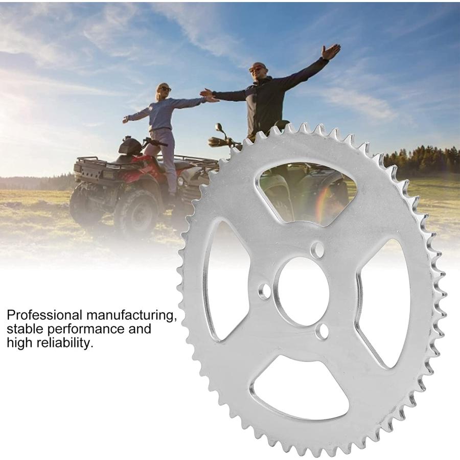【並行輸入品】T8F 54T Sprocket 29mm 3 Hole White Steel High Performance Crankset fの画像