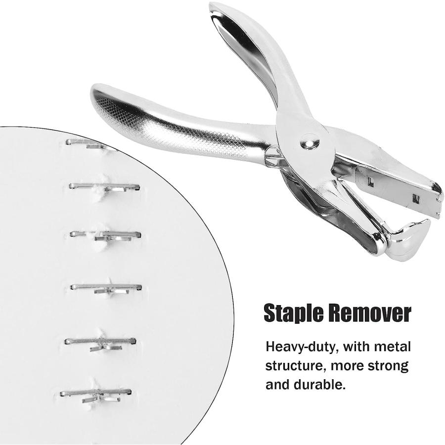 Staple Removal  Simple Convenient Skid Resistance Office Equipment Strong Discontinuous Capacity 20pcs for Desk Accessories for Office Equipment - 7