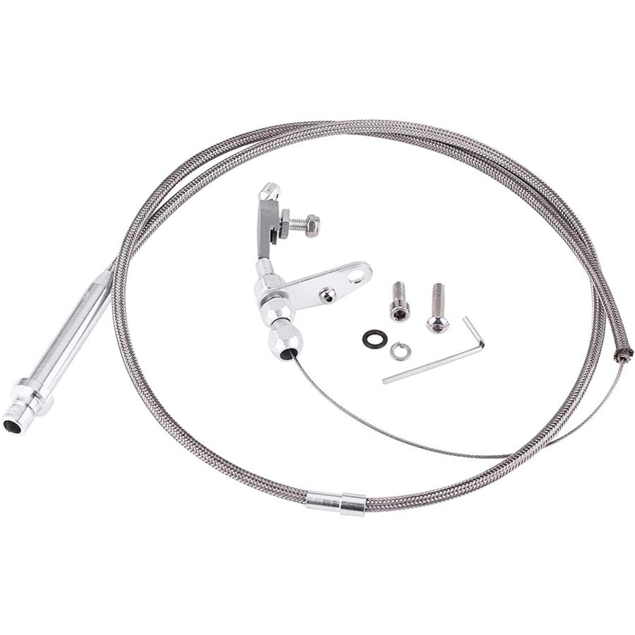 Kick Down Cable Stainless Steel Braided Transmission Kick D