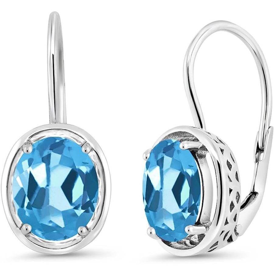 並行輸入品】Gem Stone King 3.6カラット 天然 スイスブルートパーズ 