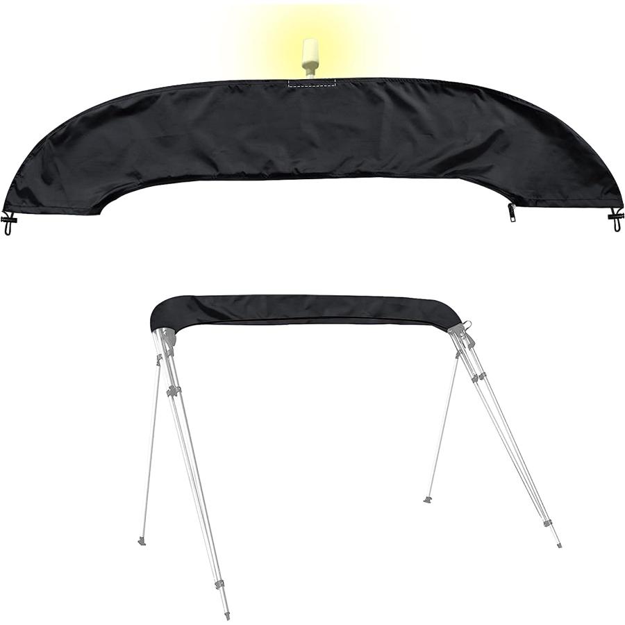 SoGuDio Design with Light Hole Bimini Top Cover Suitable for 34 Bows
