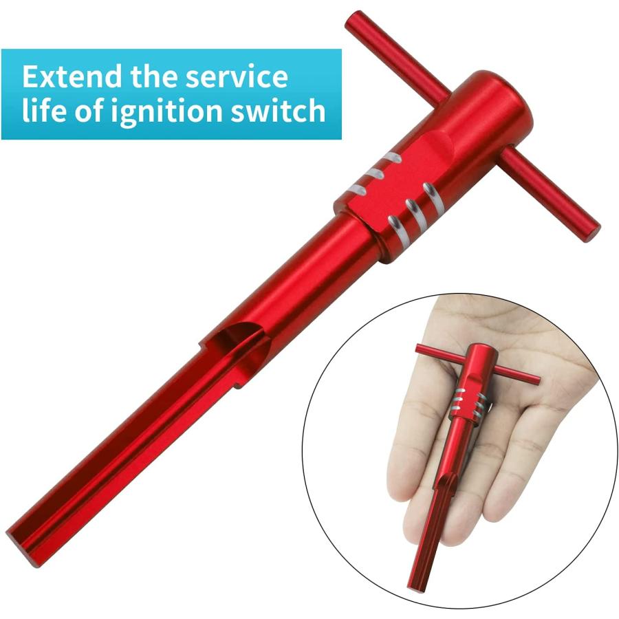 【並行輸入品】Ignition Switch Housing Motorcycle Alignment Tool Compatible with 20の画像