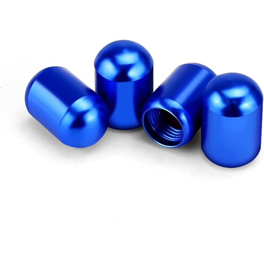 JUSTTOP 4PCS Car Tire Valve Stem Caps Air Caps Cover Universal