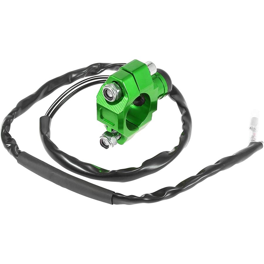 【並行輸入品】Motoforti ユニバーサルエンジンスタートストップスイッチボタン レッドマウントバックプレート付き オートバイ ダートバイク用 ブの画像
